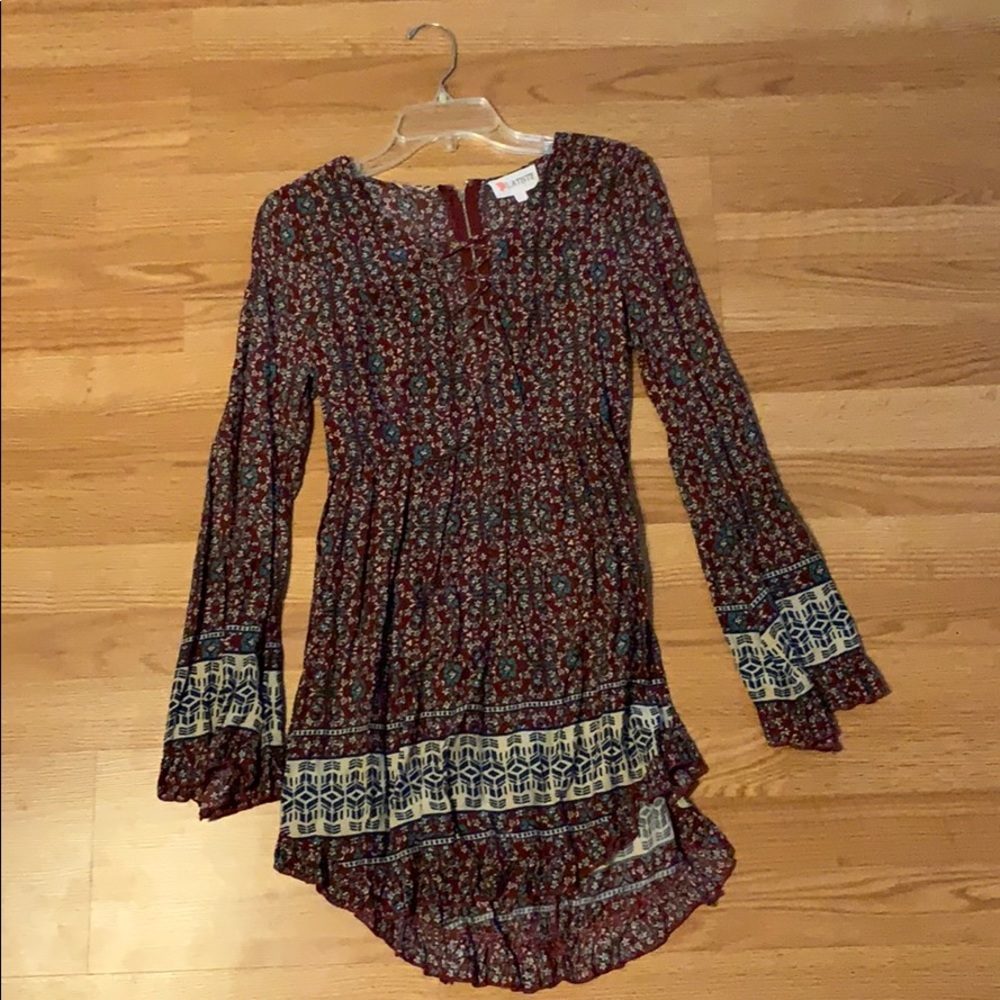 L’Atiste by Amy boho mini dress, size medium